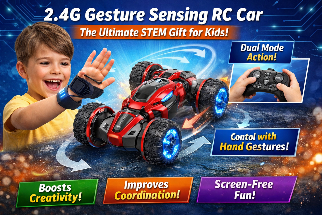 2.4G Gesture Sensing RC Car: The Ultimate STEM Gift for Kids in 2026