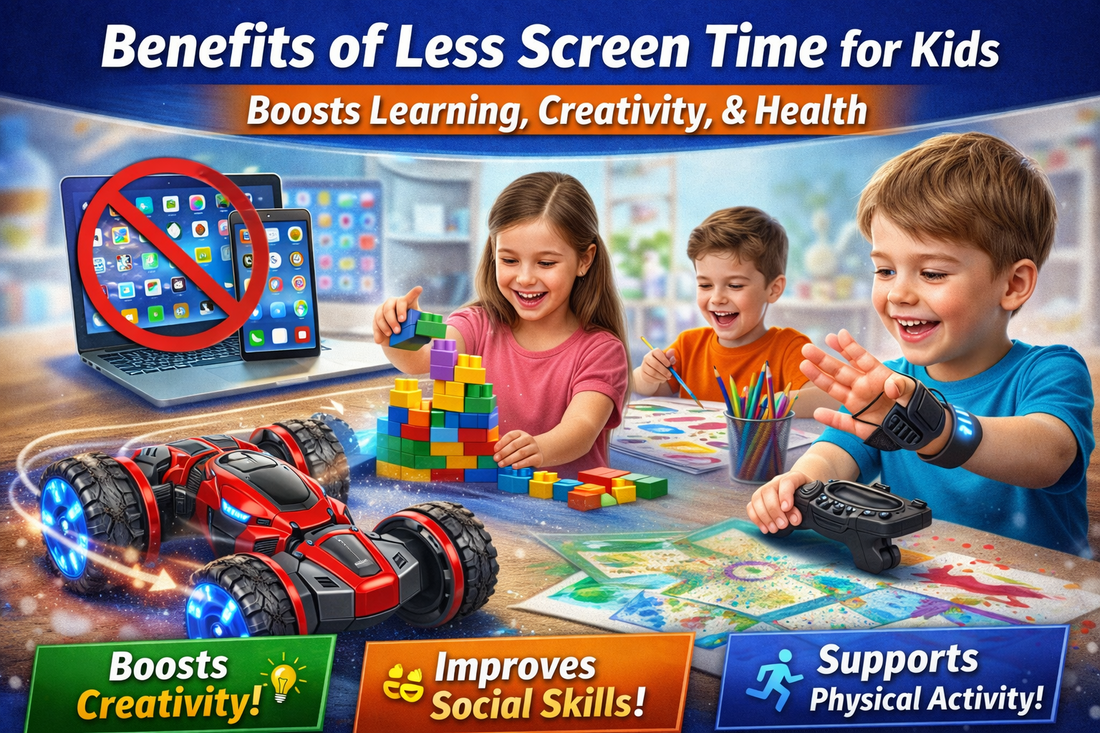 Why Less Screen Time Boosts Kids’ Learning, Creativity, and Health